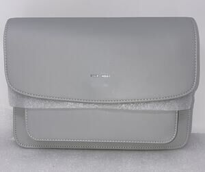 Pixie Mood Zoe Vegan Leather Crossbody Shoulder Bag Gray New with Tags Purse